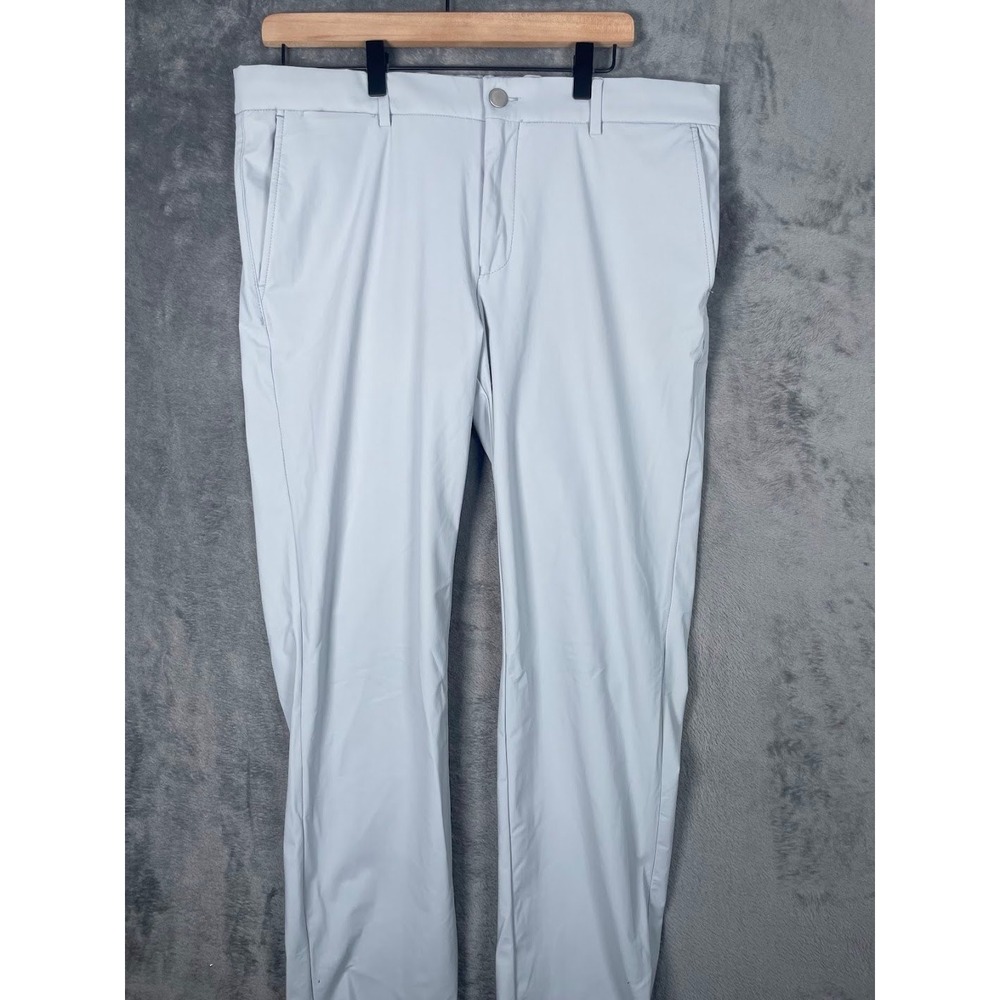 Ballin Williams & Kent Mens Performance Golf Pants 34 Cloud Grey Joggers